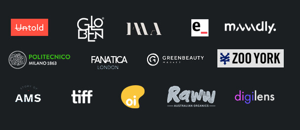 a collection of brands using InstaCaptain