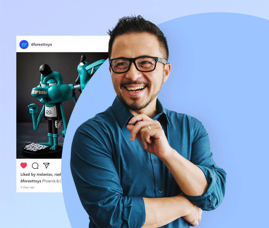 a portrait photo of a 6forest toys employee