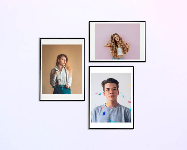 framed photo of meme account owners